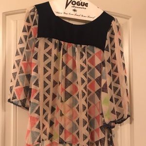 Umgee Aztec Blouse